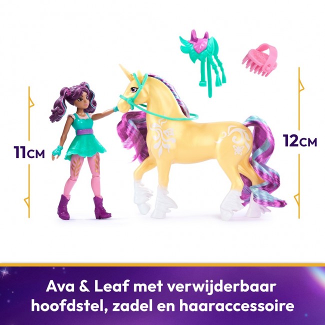 Unicorn Academy, Ava & Leaf with 2 Accessories & Hair Tool, Dolls & Unicorn Toys for Girls Ages 4 and up Unicorn Academy, Ava & Leaf with 2 Accessories & Hair Tool, Dolls & Unicorn Toys for Girls Ages 4 and up