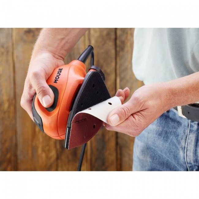 Black & Decker BEW230 Detail sander 11000 RPM Black, Orange 55 W Black & Decker BEW230 Detail sander 11000 RPM Black, Orange 55 W