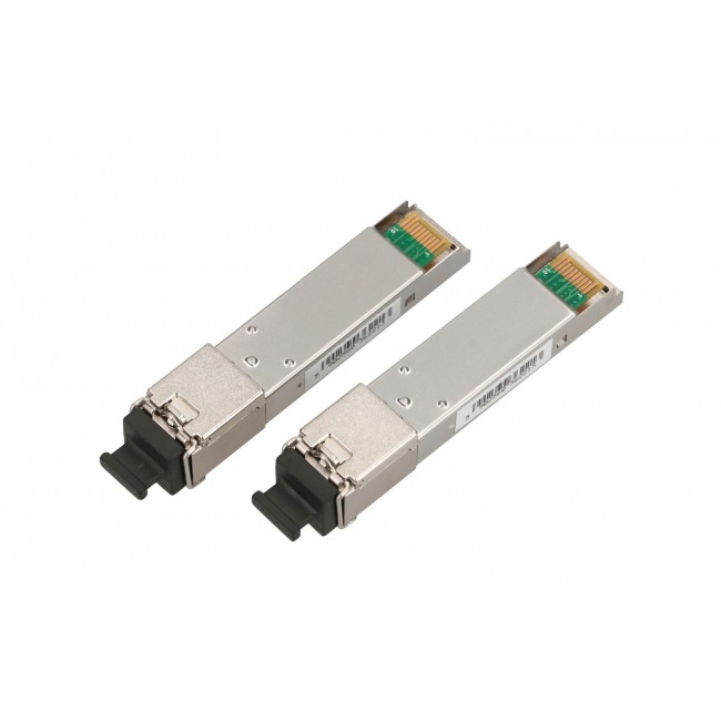 Extralink SFP WDM Module SFP 1.25G 1,25Gbps, 1310/1550nm, single mode, 20km, SC, DOM, pair Extralink SFP WDM Module SFP 1.25G 1,25Gbps, 1310/1550nm, single mode, 20km, SC, DOM, pair