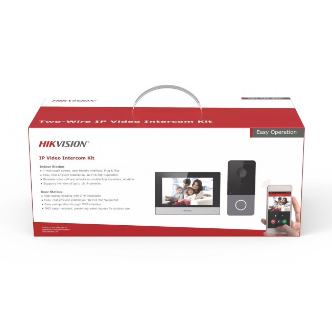 Video-intercom set IP Hilook IP-VIS-SLIM-W Video-intercom set IP Hilook IP-VIS-SLIM-W
