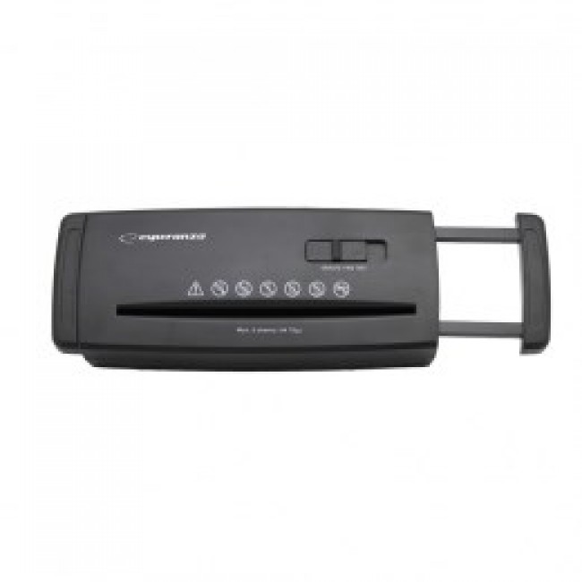 Esperanza EN104 paper shredder Strip shredding 22 cm Black Esperanza EN104 paper shredder Strip shredding 22 cm Black