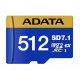 ADATA UD512GEX3L1-C memory card 512 GB MicroSDXC UHS-II ADATA UD512GEX3L1-C memory card 512 GB MicroSDXC UHS-II
