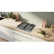 Bosch Serie 6 PCH6A5I90 hob Stainless steel Built-in 60 cm Gas 4 zone(s)