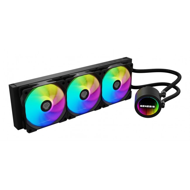 GENESIS NLG-2321 computer cooling system Computer case Liquid cooling kit Black GENESIS NLG-2321 computer cooling system Computer case Liquid cooling kit Black
