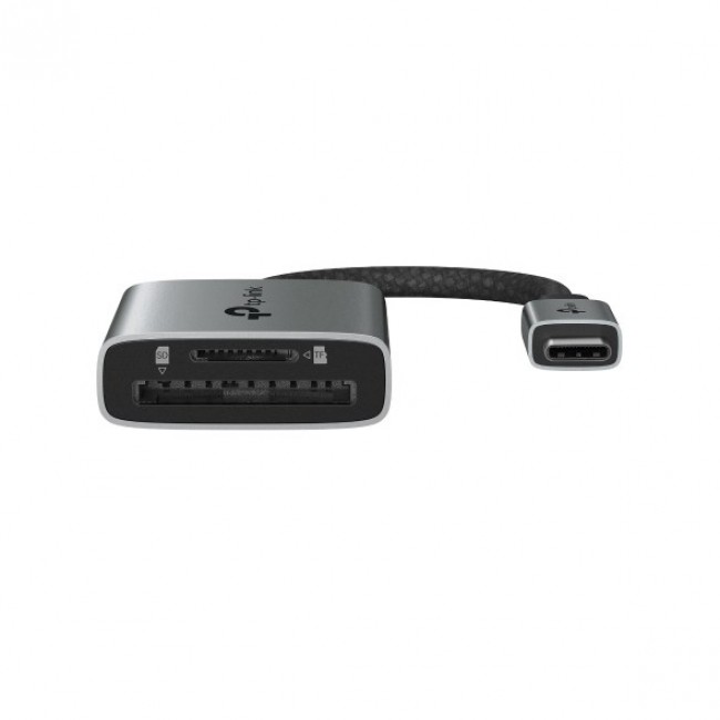 TP-Link UA430C card reader USB 3.2 Gen 1 (3.1 Gen 1) Type-C Grey TP-Link UA430C card reader USB 3.2 Gen 1 (3.1 Gen 1) Type-C Grey