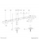 Monitor Desk Mount 10-32