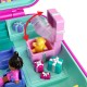 Polly Pocket Doll & Playset, Mattel 80th Heritage Compact, Doll House with Celebration Theme, 1 Pet and Furniture Polly Pocket Doll & Playset, Mattel 80th Heritage Compact, Doll House with Celebration Theme, 1 Pet and Furniture