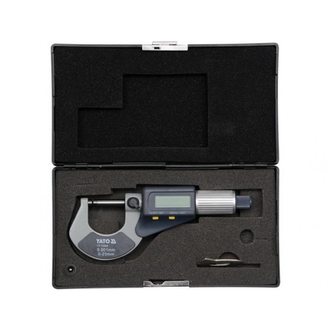 Yato YT-72305 micrometer 2.5 cm Digital outside micrometer