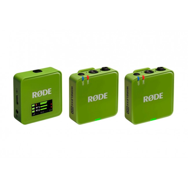 R DE Wireless GO III Green - wireless microphone system (green)