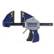 IRWIN 10505945 clamp Bar clamp 60 cm Black, Blue, Grey IRWIN 10505945 clamp Bar clamp 60 cm Black, Blue, Grey