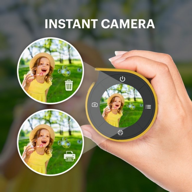 Kodak MemoShot Era MS100 68.58 x 45.72 mm Black, Yellow