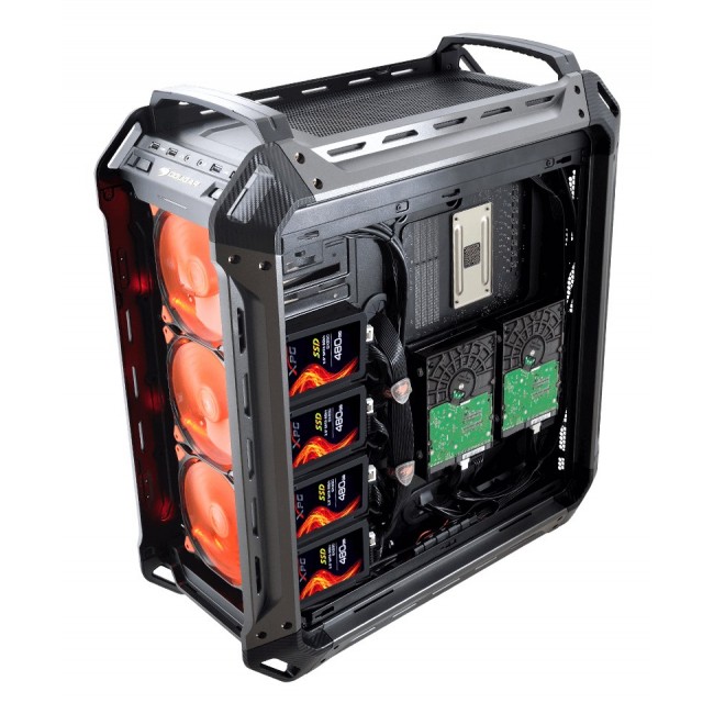 COUGAR Full Tower Case, Panzer Max-G, Black
