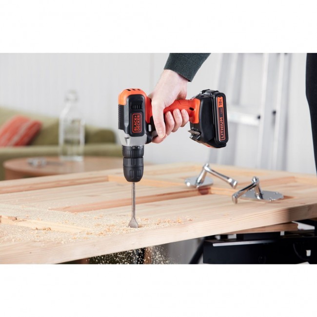 Black & Decker BCD001C1-QW drill Keyless Black, Red Black & Decker BCD001C1-QW drill Keyless Black, Red