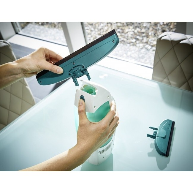 Leifheit 51000 electric window cleaner Turquoise, White