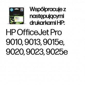 HP 963XL High Yield Yellow Cartridge
