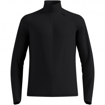 Bluza rozpinana męska Odlo ESSENTIAL WARM FULL ZIP Mid layer full zip czarna XL