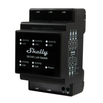 Shelly LAN Switch 5 Ports 10/100 Mbit