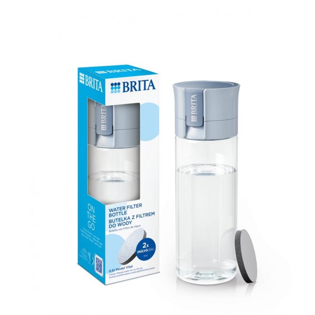 Brita Vital blue 2-disc filter bottle