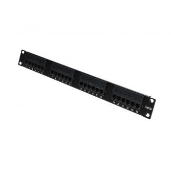 Extralink Patchpanel CAT5E UTP 24 port