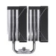 Jonsbo CR-3000 CPU Cooler Dual Tower, ARGB - 2x 120 mm, black Jonsbo CR-3000 CPU Cooler Dual Tower, ARGB - 2x 120 mm, black