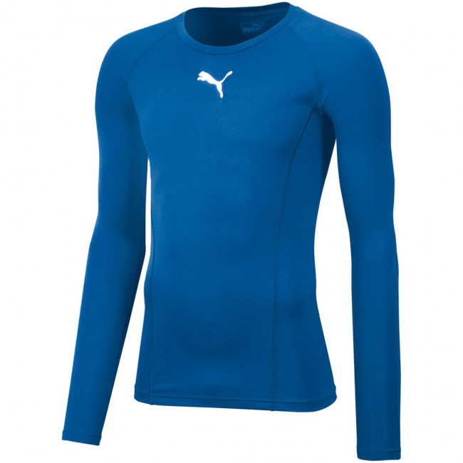 Puma Liga Baselayer Tee LS Men's T-Shirt Blue 655920 02 M Puma Liga Baselayer Tee LS Men's T-Shirt Blue 655920 02 M