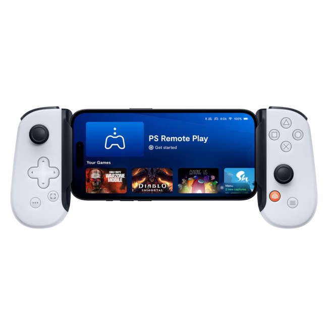 Backbone BB-51-P-WS Gaming Controller Grey, White USB Gamepad Playstation, Xbox Backbone BB-51-P-WS Gaming Controller Grey, White USB Gamepad Playstation, Xbox