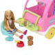 Barbie Chelsea 2-in-1 Camper Playset with Small Doll, 2 Pets & 15 Accessories Barbie Chelsea 2-in-1 Camper Playset with Small Doll, 2 Pets & 15 Accessories