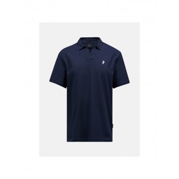 Peak Performance M Coolmax Polo Shirt blue
