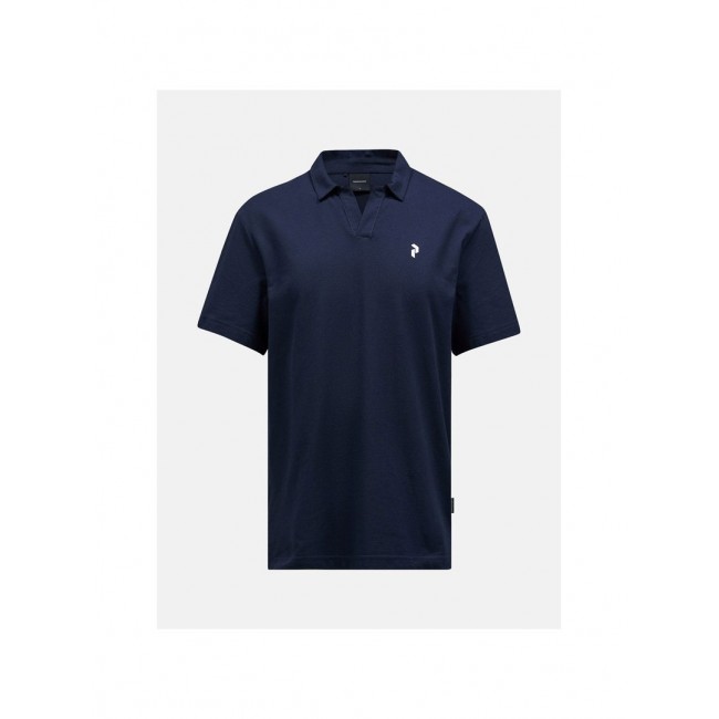 Peak Performance M Coolmax Polo Shirt blue Peak Performance M Coolmax Polo Shirt blue