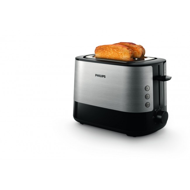 Philips Viva Collection HD2635/90 toaster 7 2 slice(s) Black, Titanium