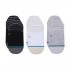 Stance Sensible Two 3 Pack Female Footie socks Beige, Black, Grey, White 3 pair(s)