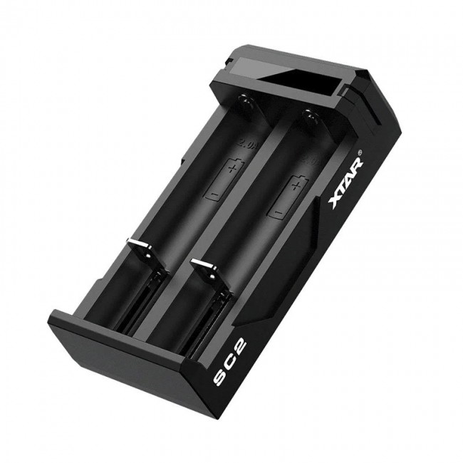 Battery charger Li-ion 18650 USB-C - 2 slots Battery charger Li-ion 18650 USB-C - 2 slots