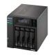 Asustor LOCKERSTOR 4 Gen2 (AS6704T) NAS Desktop Intel Celeron N N5105 4 GB DDR4 0 TB ADM Black