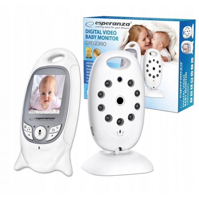 Esperanza EHM001 video baby monitor 260 m White Esperanza EHM001 video baby monitor 260 m White