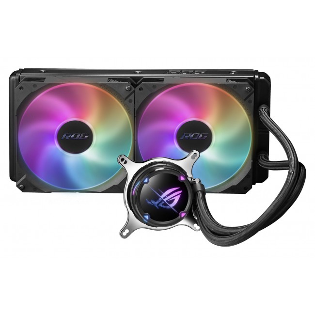 ASUS ROG STRIX LC II 280 ARGB Processor All-in-one liquid cooler 14 cm Black 1 pc(s) ASUS ROG STRIX LC II 280 ARGB Processor All-in-one liquid cooler 14 cm Black 1 pc(s)