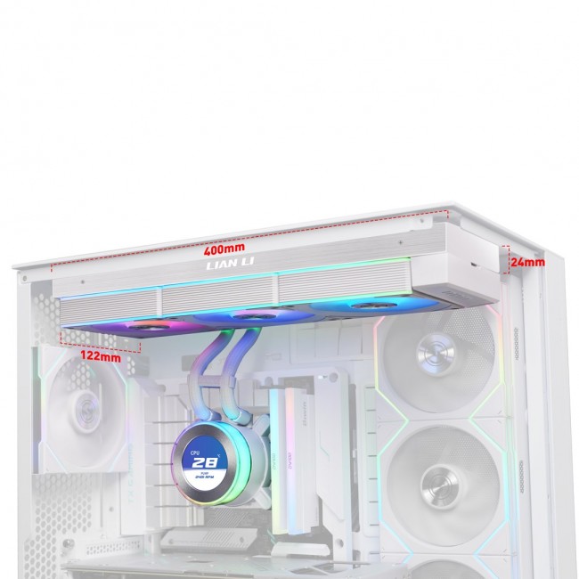 Lian Li Hydroshift II LCD 360CL ARGB AiO White Lian Li Hydroshift II LCD 360CL ARGB AiO White