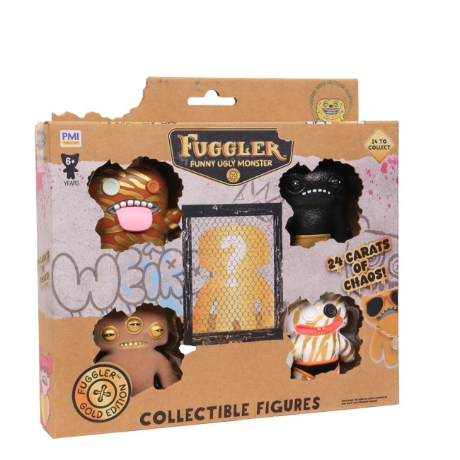 FUGGLER S3 GOLD EDITION FIGURES - 5 PACK DELUXE BOX (ASSORTMENT) FUGGLER S3 GOLD EDITION FIGURES - 5 PACK DELUXE BOX (ASSORTMENT)