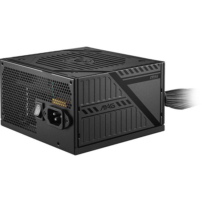 MSI MAG A650BNL power supply unit 650 W 24-pin ATX ATX Black MSI MAG A650BNL power supply unit 650 W 24-pin ATX ATX Black