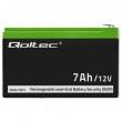 Qoltec 53076 AGM battery | 12V | 7Ah | Security Qoltec 53076 AGM battery | 12V | 7Ah | Security