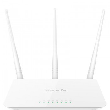 Tenda F3 wireless router Fast Ethernet White
