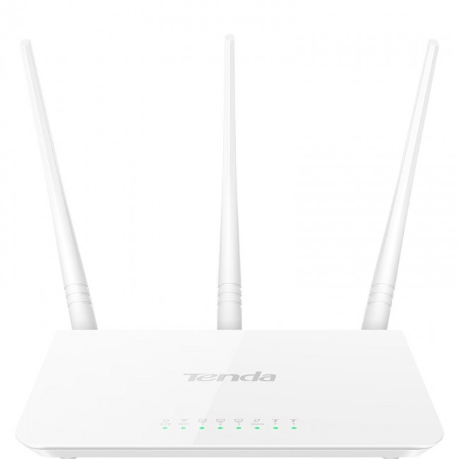 Tenda F3 wireless router Fast Ethernet White Tenda F3 wireless router Fast Ethernet White