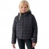 Down jacket for girls 4F F449 deep black 4FJWAW24TDJAF449 20S 164cm