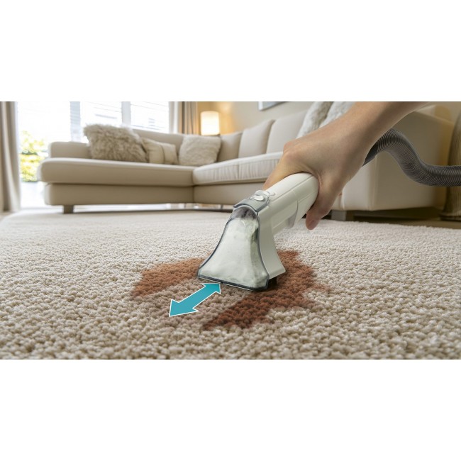 ProfiCare PC-PTR 3153 carpet cleaning machine Handheld Black, White ProfiCare PC-PTR 3153 carpet cleaning machine Handheld Black, White