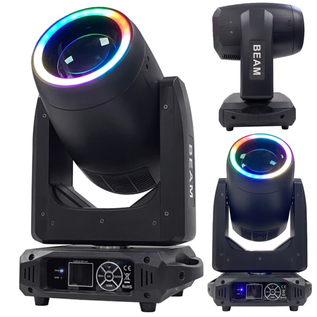 LIGHT4ME PRISM BEAM 250 RING moving head LED LIGHT4ME PRISM BEAM 250 RING moving head LED