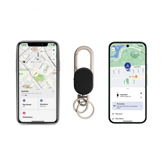 XD Connects Keyfinder Dual Key Tracker Apple & Android Find (P301.1601)