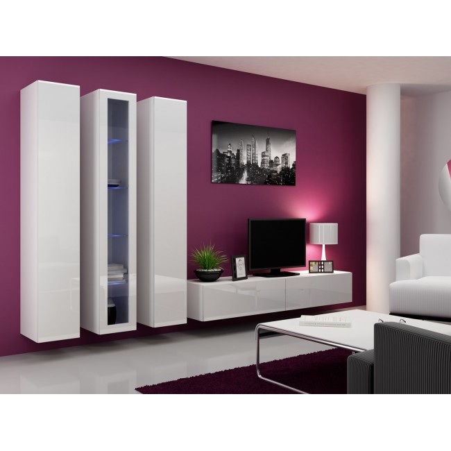 Cama Glass-case VIGO '180' 180/40/30 white/white gloss Cama Glass-case VIGO '180' 180/40/30 white/white gloss