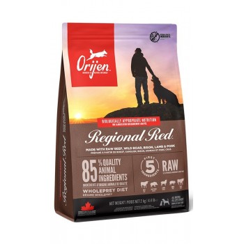 Orijen Regional Red 2 kg Adult Beef, Lamb, Pork