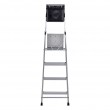 Krause Secury Folding ladder silver