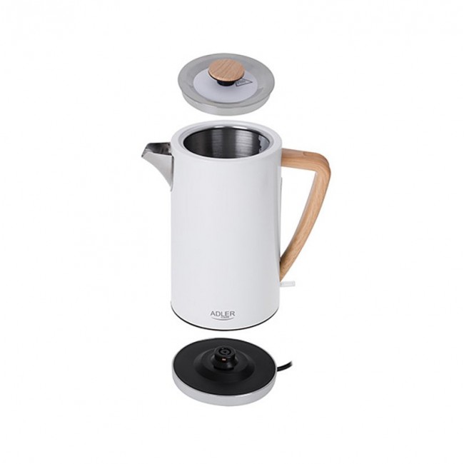 ADLER AD 1347w electric kettle white