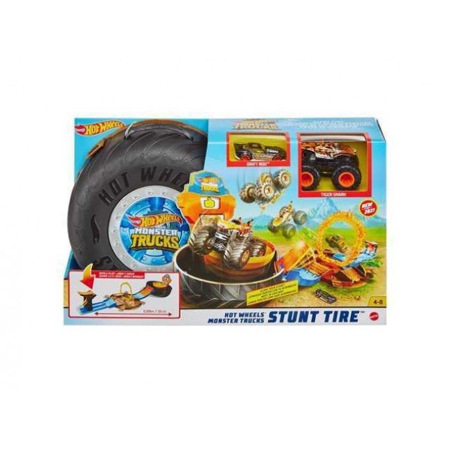 Hot Wheels Monster Trucks Tire - Stunt Arena GVK48 p2 MATTEL Hot Wheels Monster Trucks Tire - Stunt Arena GVK48 p2 MATTEL